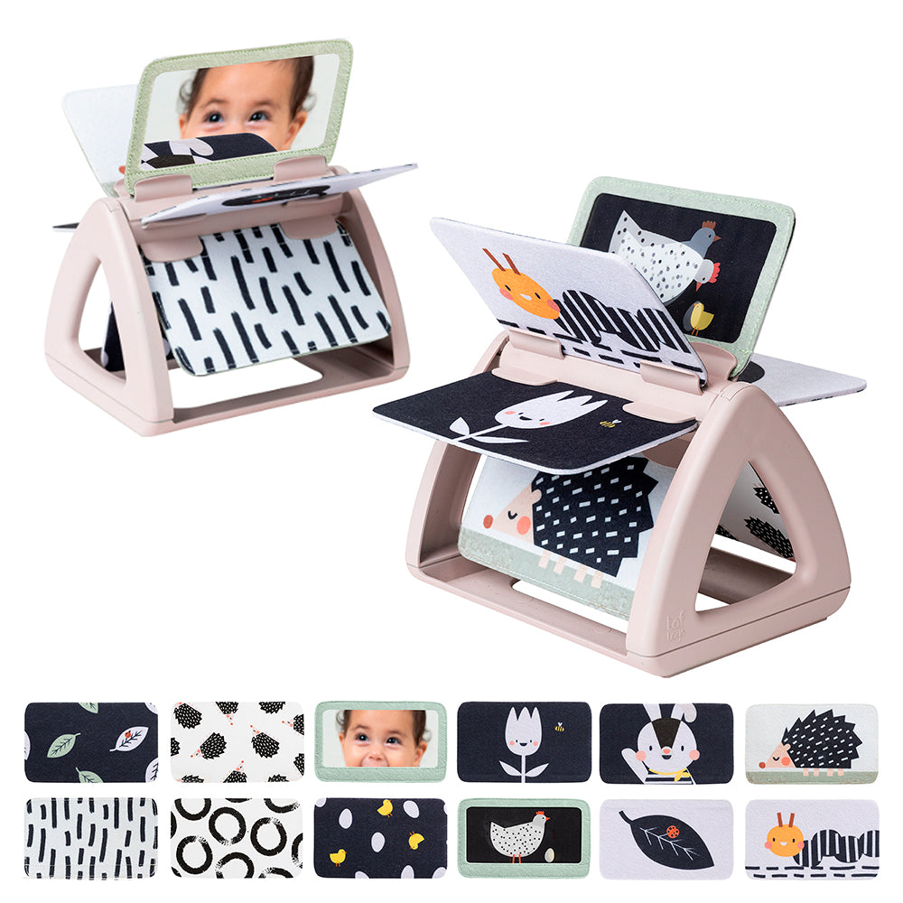 Taf Toys Black & White Spinning Book