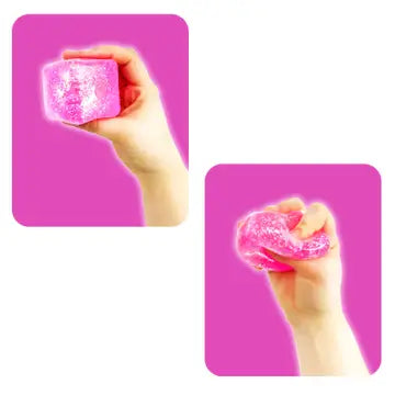Fun Doh Squishy Sparkle Cube