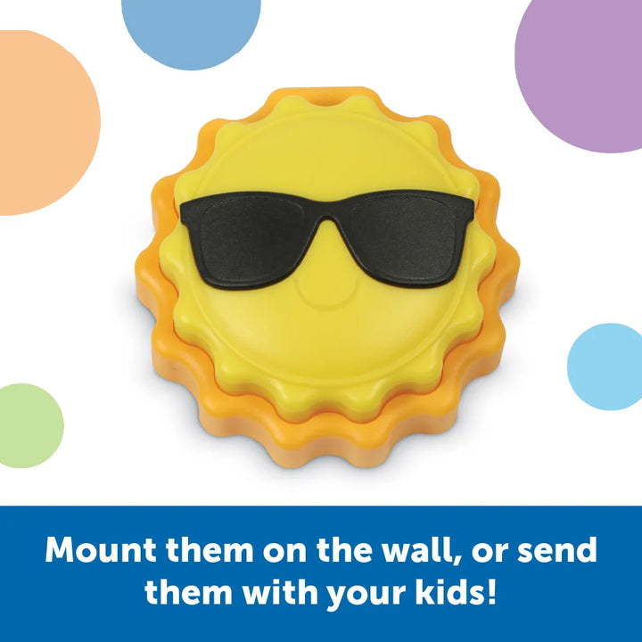 Message Maker Recordable Button- Sun