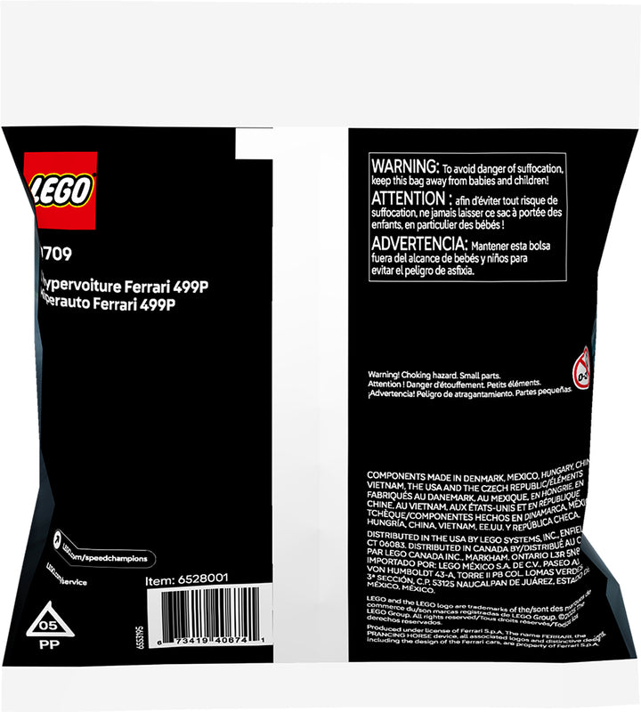 Lego Speed Champions Ferrari 499P Hyper Car