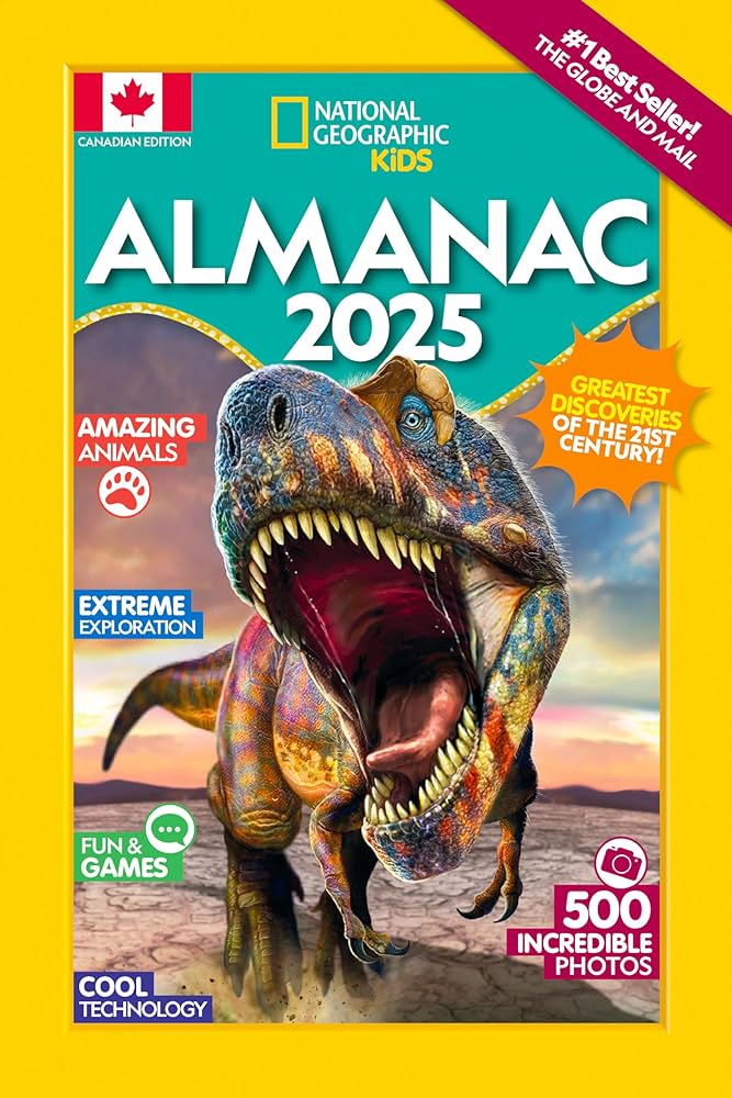 National Geographic Kids Almanac 2025 (Canadian Edition)