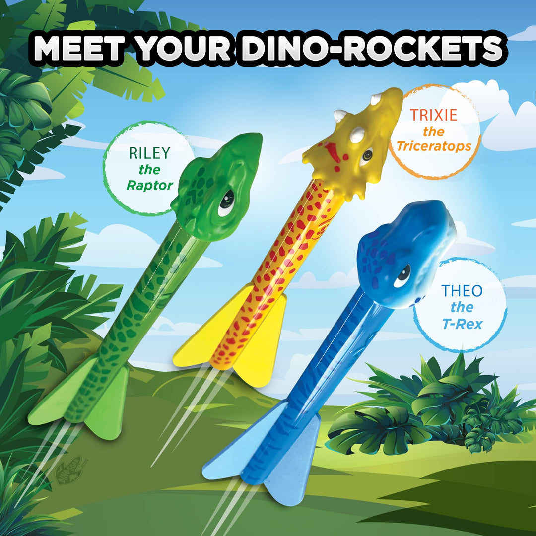 Stomp Rocket Dino Soar Rockets