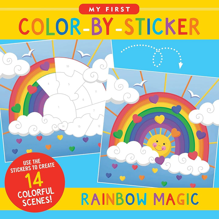 Rainbow Magic My First Color-By-Sticker Book