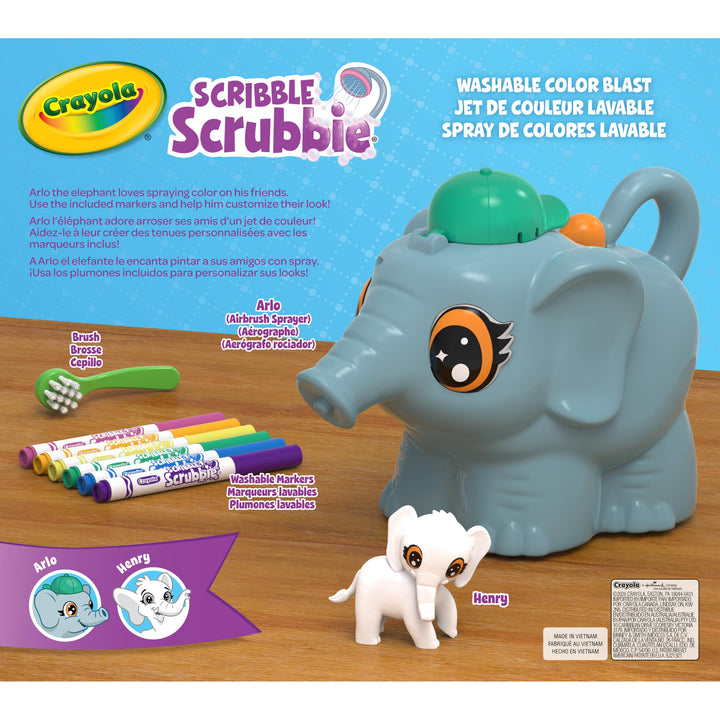 Crayola Scribble Scrubbie Colour Blast Airbrush Set