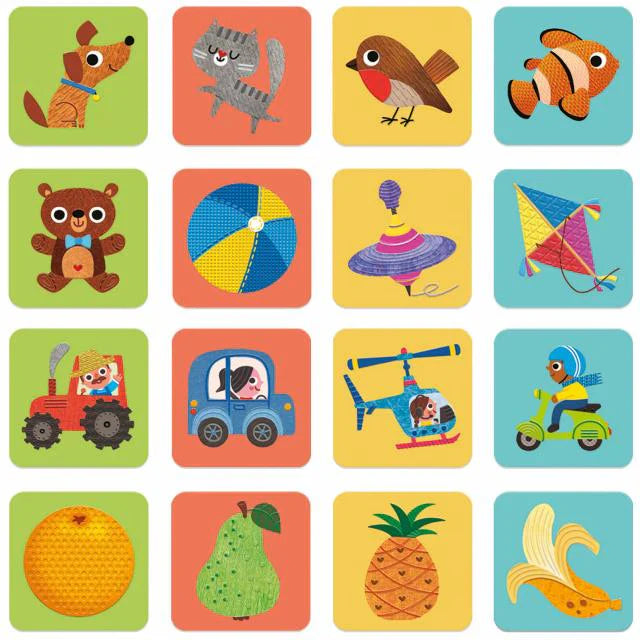 Headu Montessori Touch & Play Sensory Memory Game