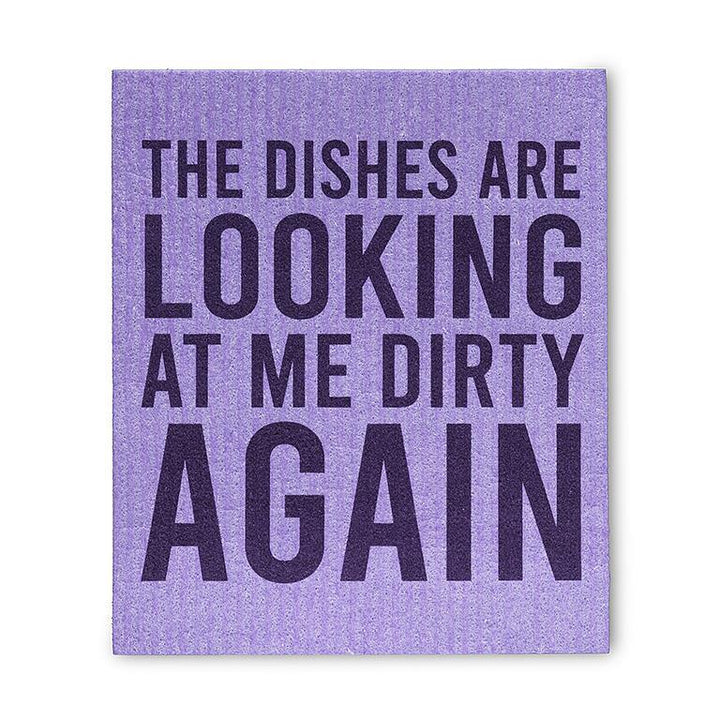 Funny Text Swedish Dishcloth 2pk