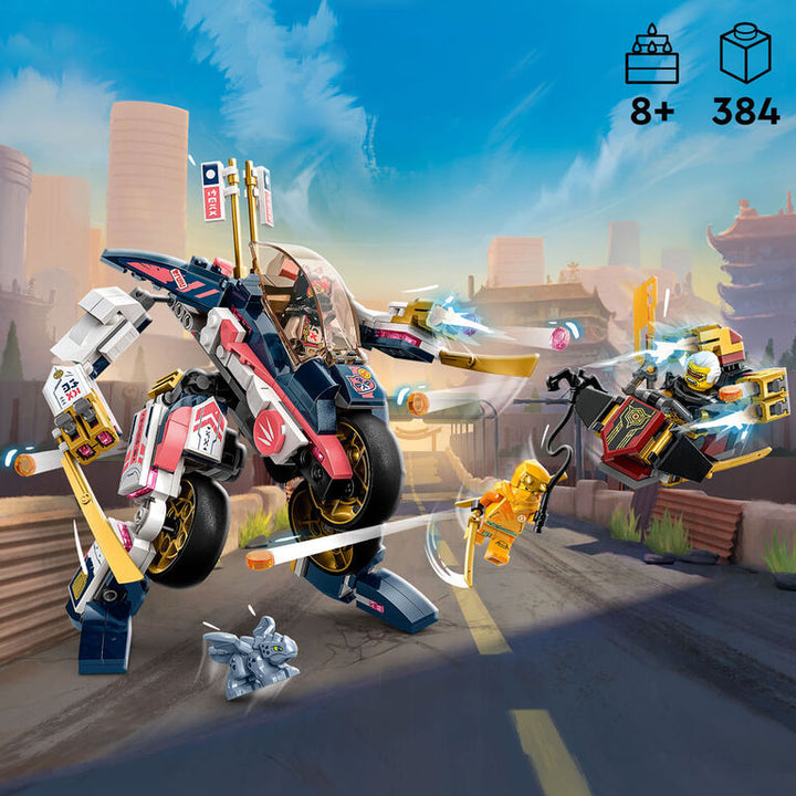 Lego Ninjago Sora's Transforming Mech Bike Racer