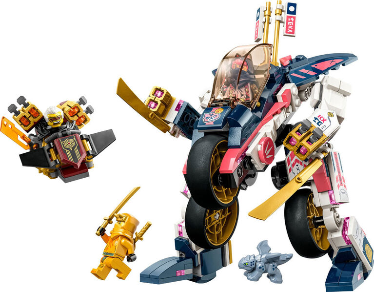 Lego Ninjago Sora's Transforming Mech Bike Racer