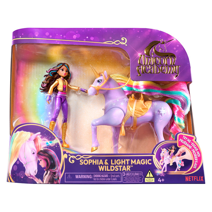 Unicorn Academy Small Doll Sophia & Light Magic Wildstar