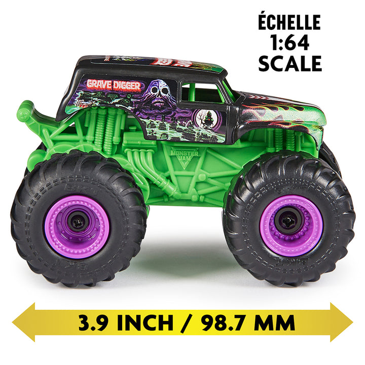 Monster Jam 1:64 Monster Truck Grave Digger Remote Control