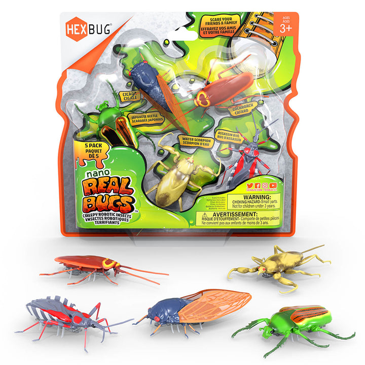 Hexbug Nano - Real Bugs 5 Pack