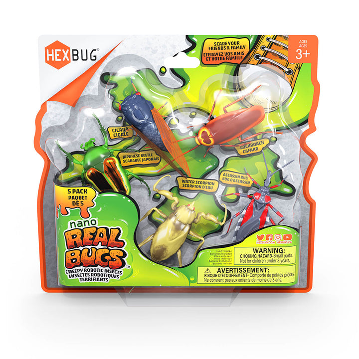 Hexbug Nano - Real Bugs 5 Pack