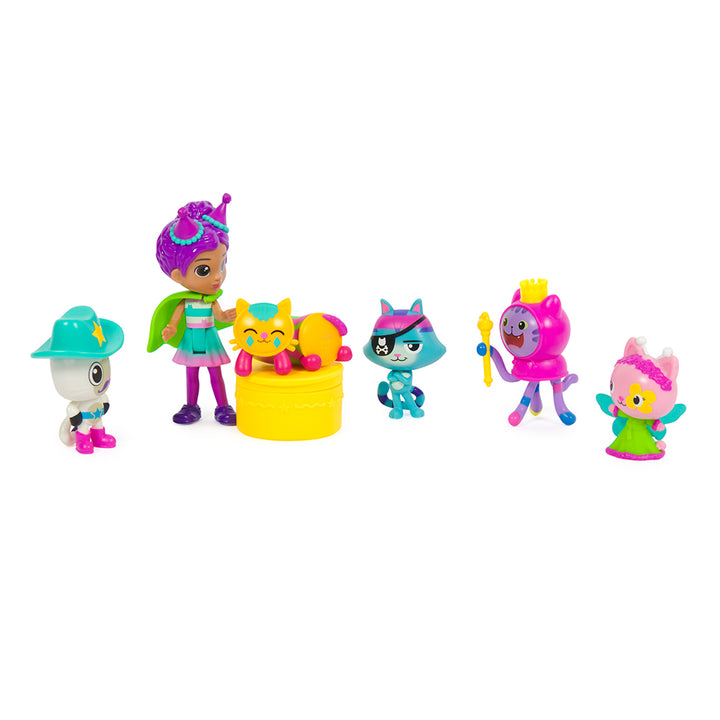 Gabby's Dollhouse Celebration 6 Figure Gift Set