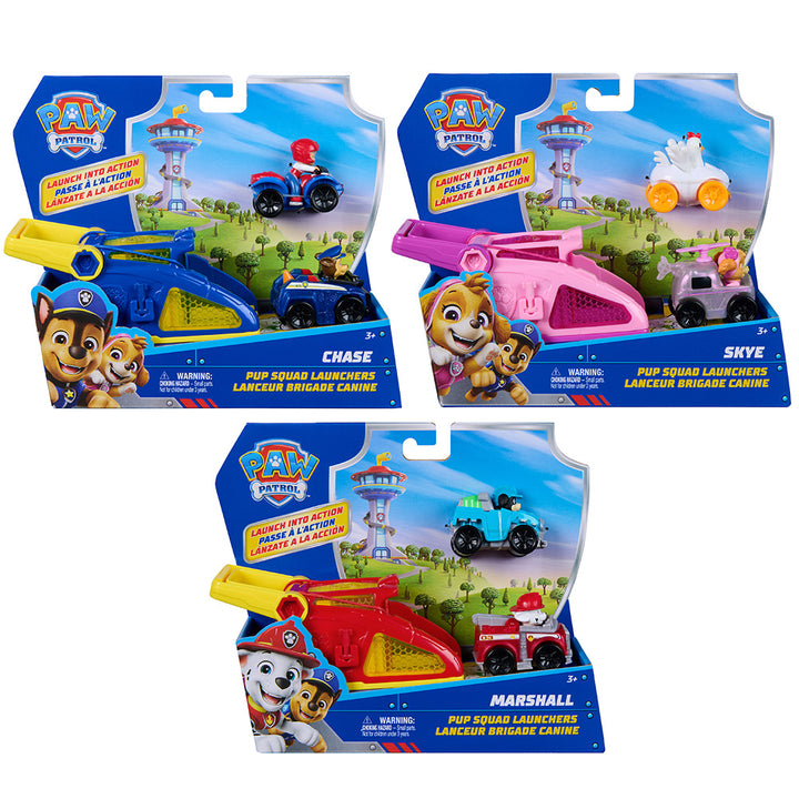 Paw Patrol Pup Squad Launchers
