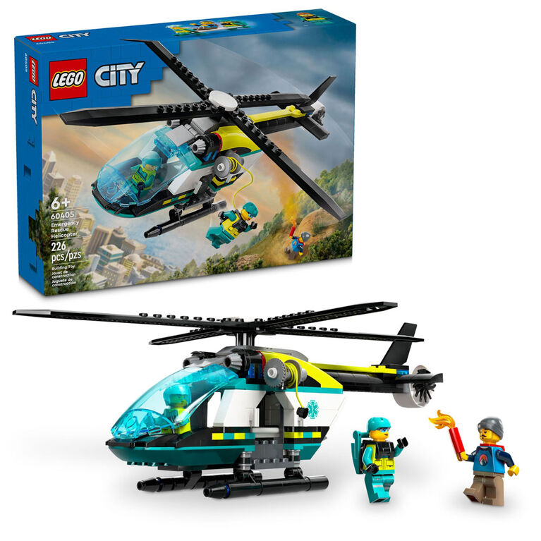 Lego City Emergency Rescue Helicopter