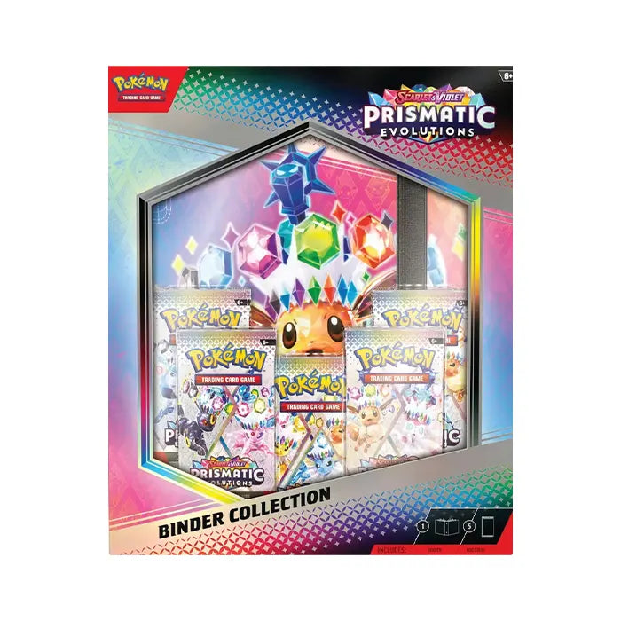 Pokemon SV08.5 Prismatic Evolutions Binder Collection