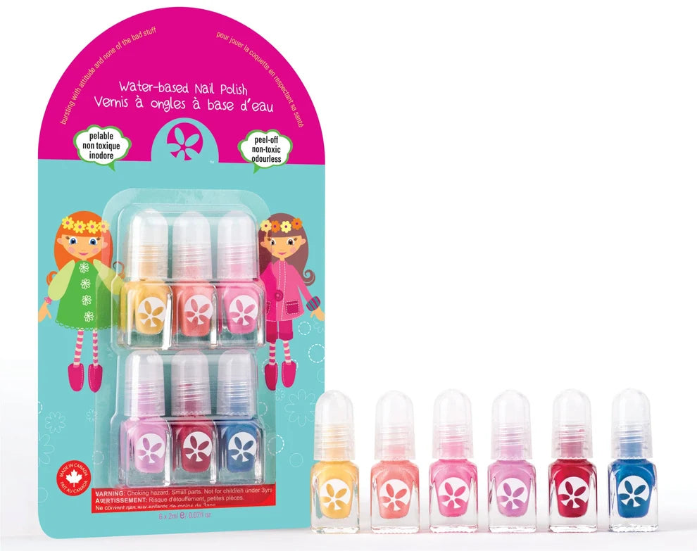 Suncoat Kids Mini 6 Mini Peelable Nail Polish Kit