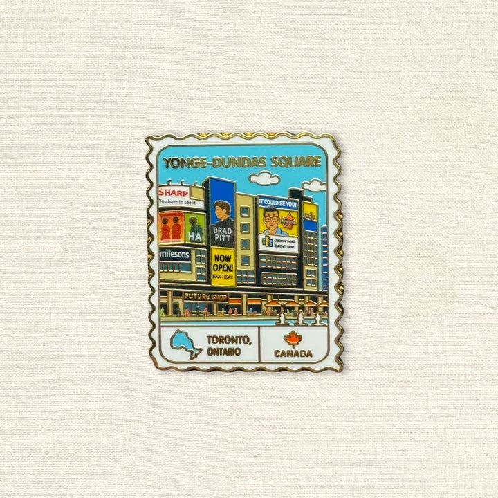 Yonge-Dundas Square Enamel Pin