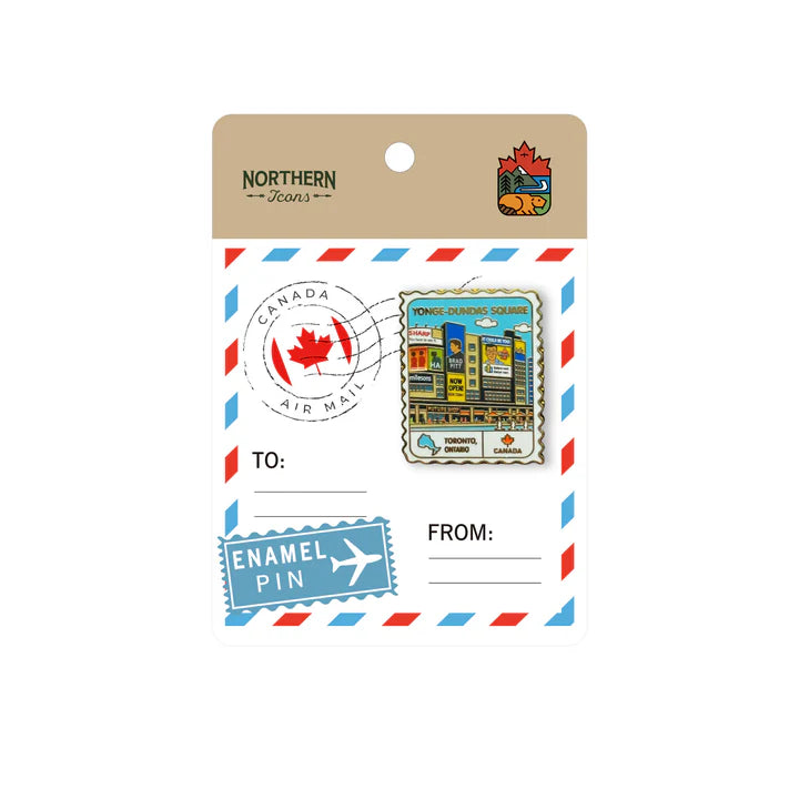 Yonge-Dundas Square Enamel Pin