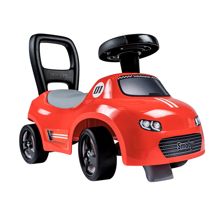 2-in-1 Auto Red Ride-On