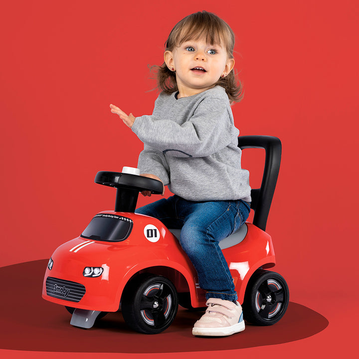 2-in-1 Auto Red Ride-On