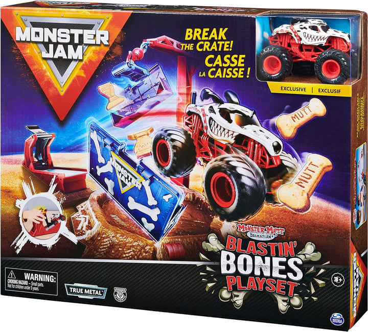 Monster Jam Blastin' Bones Playset (1/64th Scale)