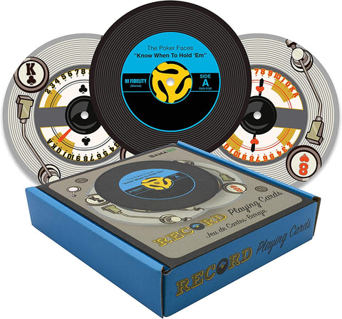 45 Record Playing Cards