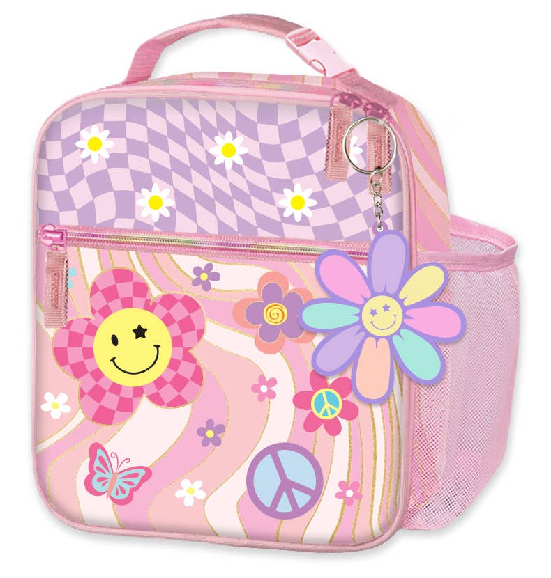 Hot Focus Insulated Lunch Bag, Groovy Flower