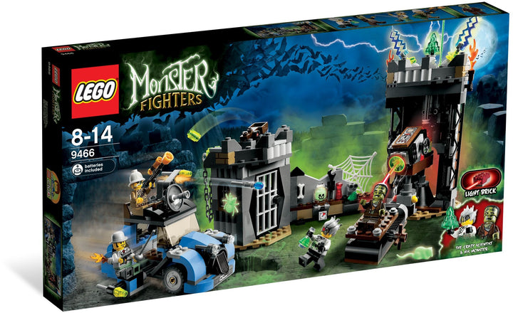 Lego Monster Fighters The Crazy Scientist & His Monster- RETIRED