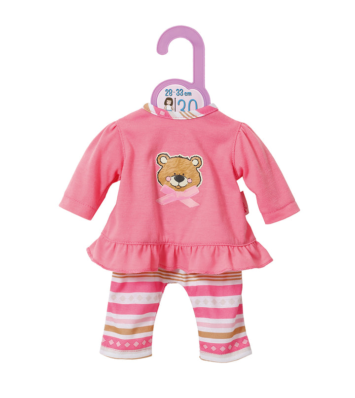 Dolly Moda Pyjama Bear 2 Piece Set  For 12" Dolls