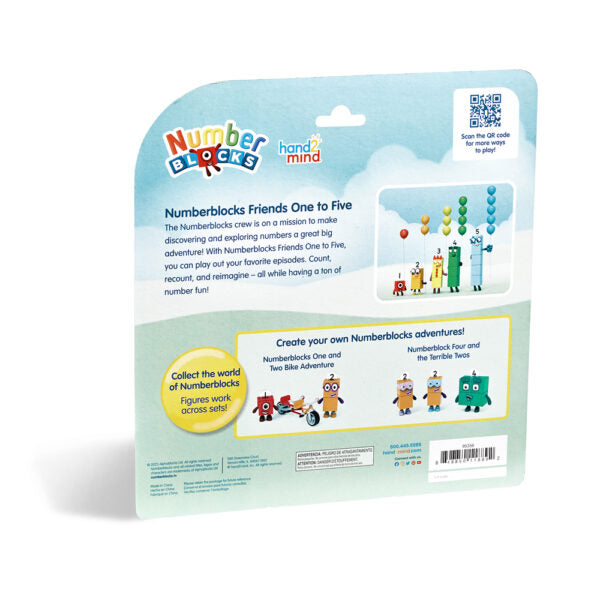 Numberblocks Friends One To Five
