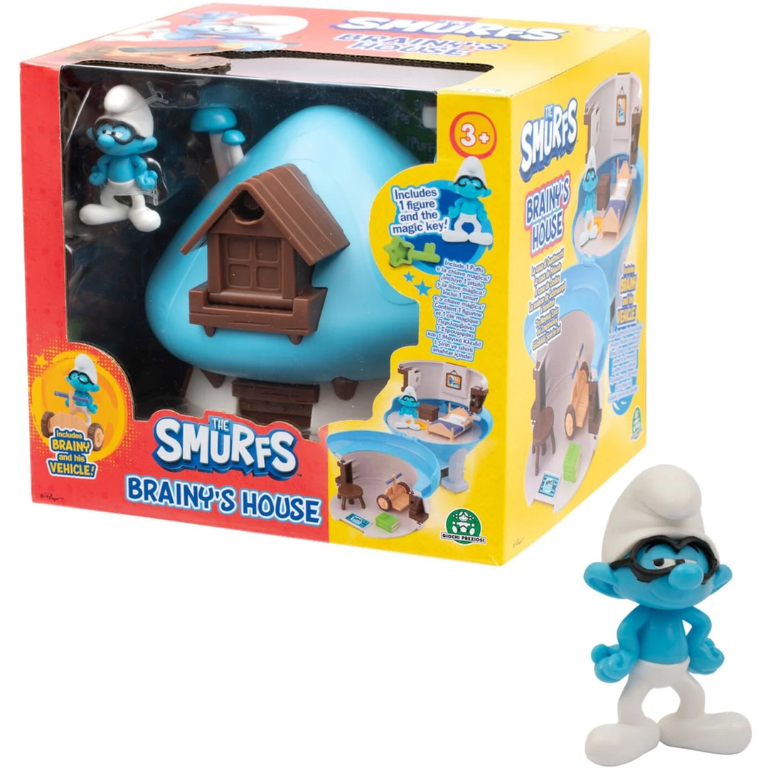 The Smurfs Brainy Smurf Magic Key Playset