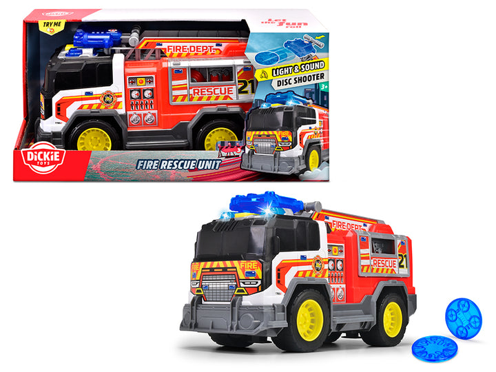 City Heroes -  Fire Rescue Unit Light & Sound 30cm
