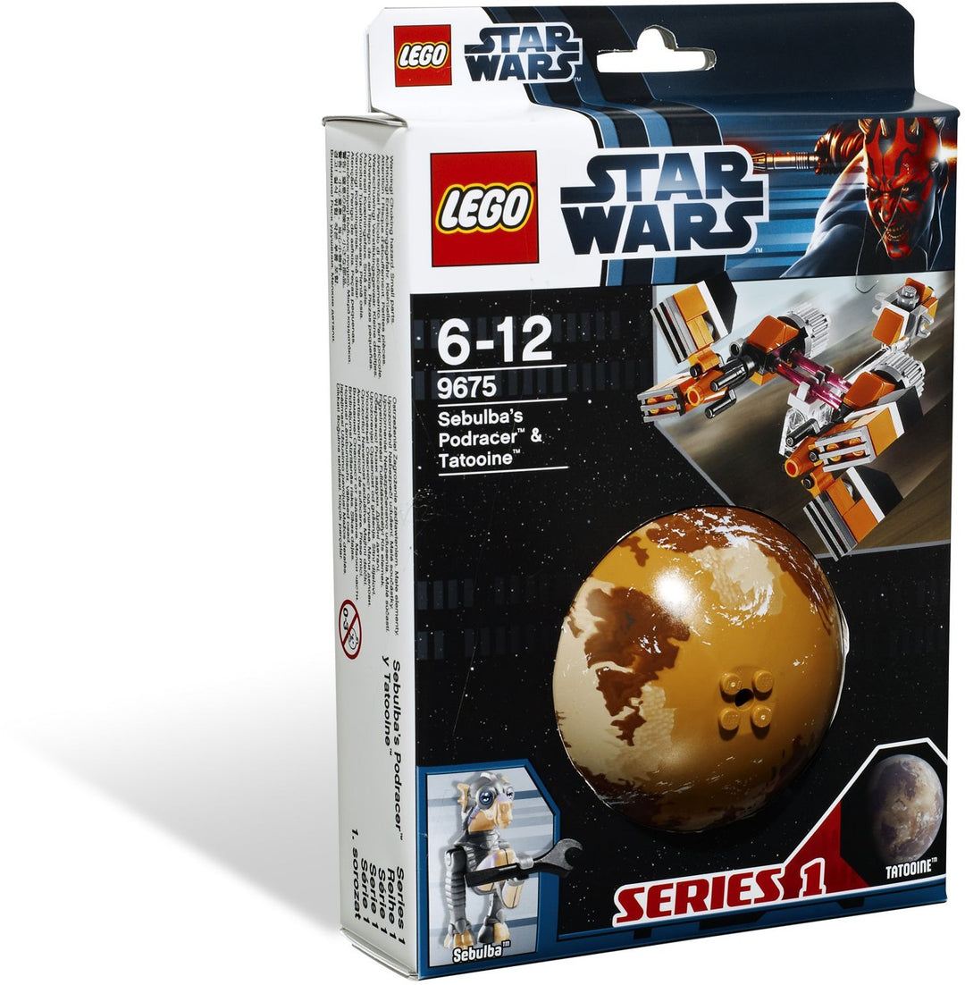 Lego Star Wars Sebulba's Podracer & Tatooine- RETIRED