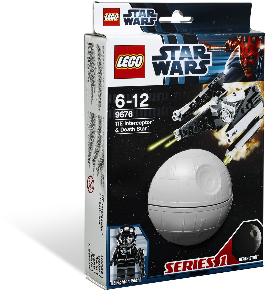 Lego Star Wars TIE Interceptor & Death Star- RETIRED