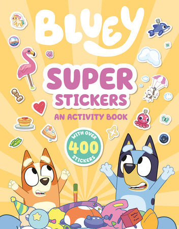 Bluey Super Stickers Book