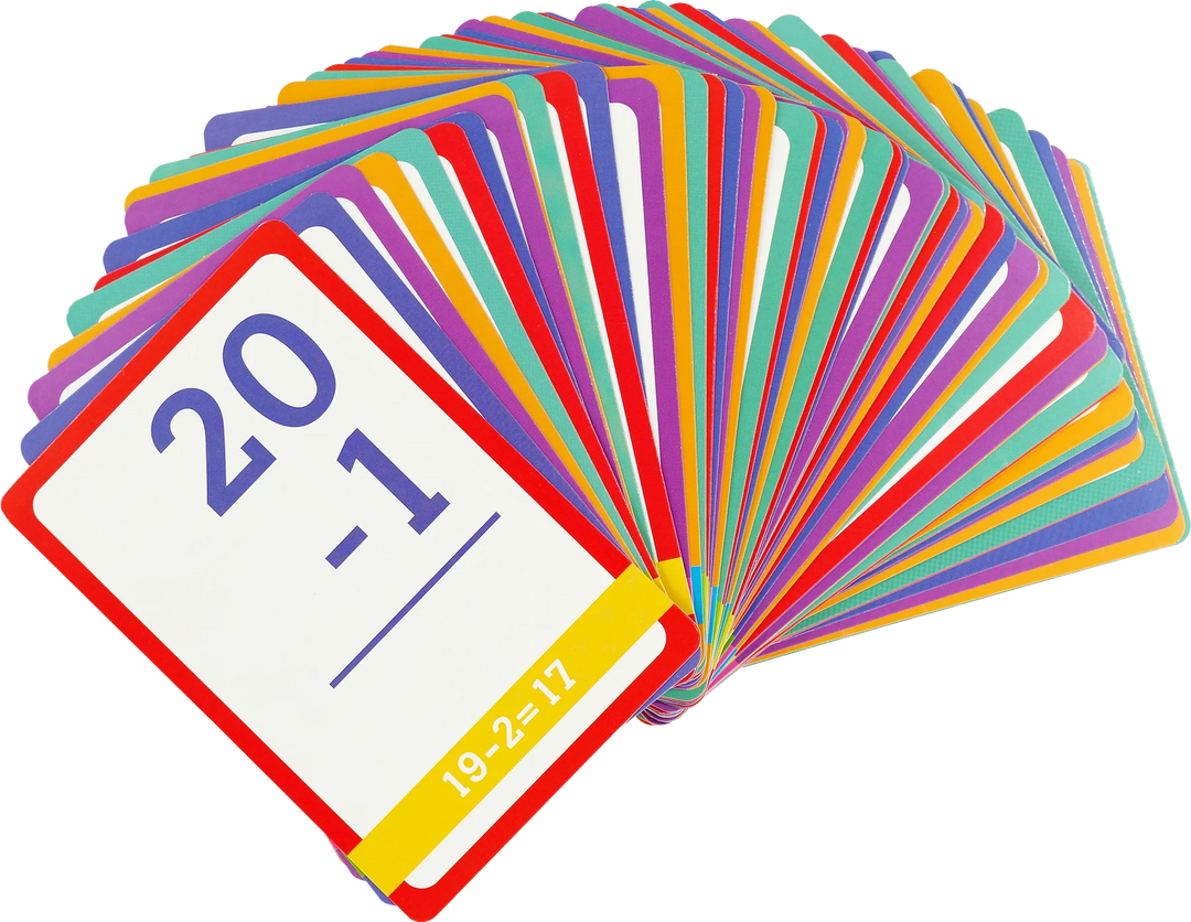 Subtraction Flash Cards