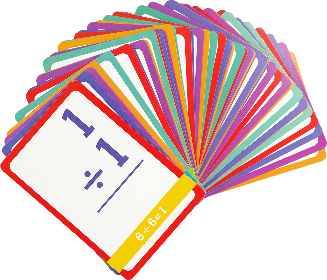 Division Flash Cards