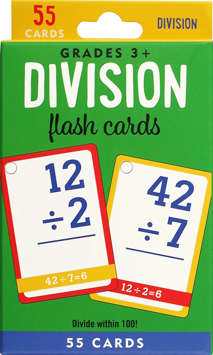 Division Flash Cards
