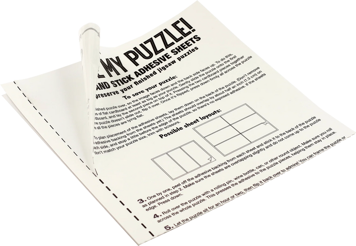 Save My Puzzle Adhesive Sheets