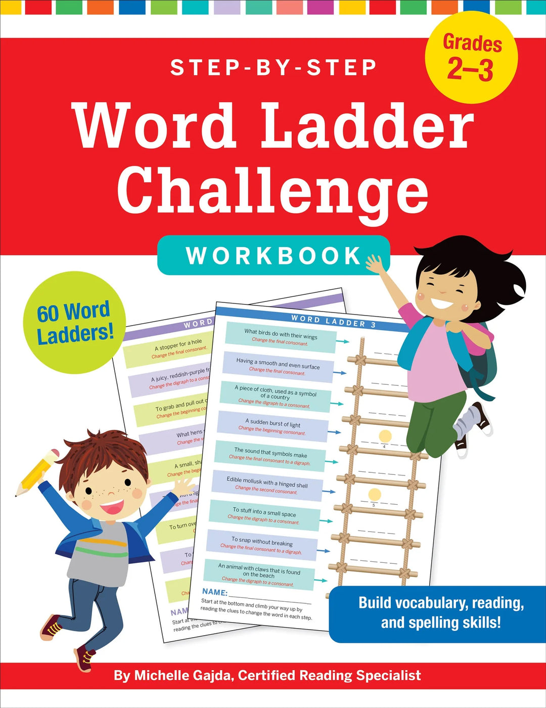 Word Ladder Challenge Workbook Grades 2-3