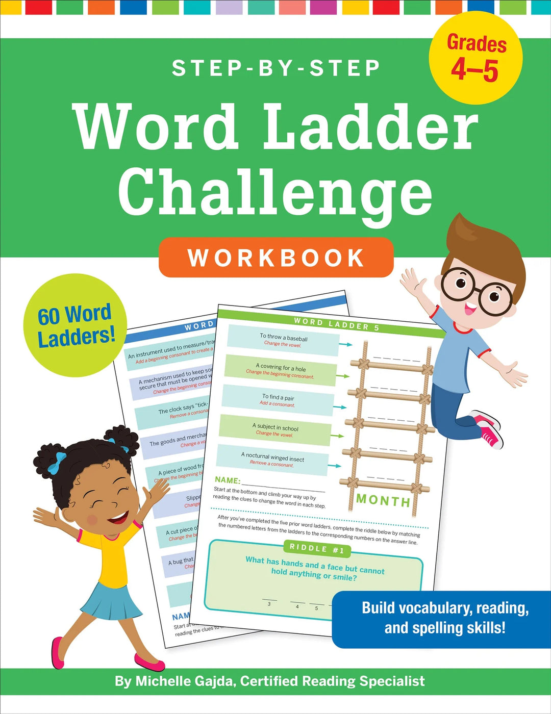 Word Ladder Challenge Workbook Grades 4-5