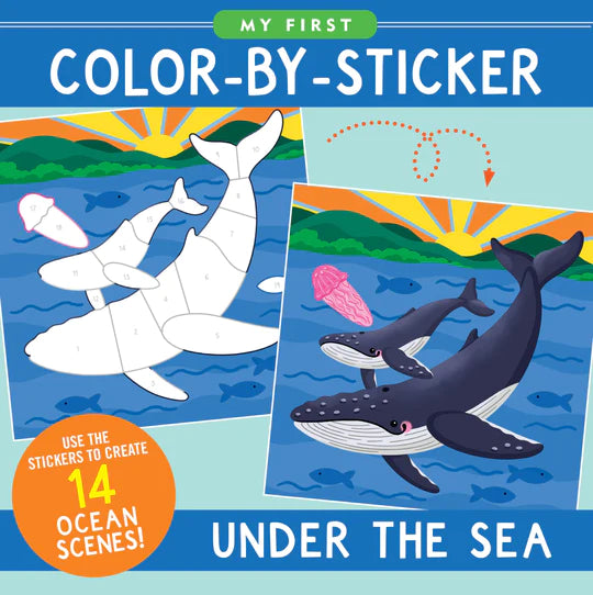Under The Sea My First Color-By-Sticker Book