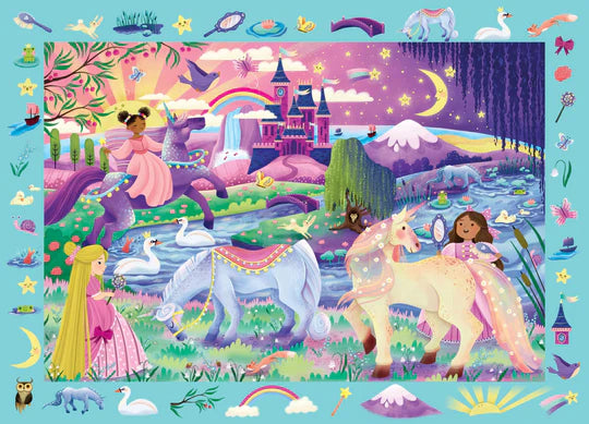 Unicorn Seek & Find 100 Piece Puzzle