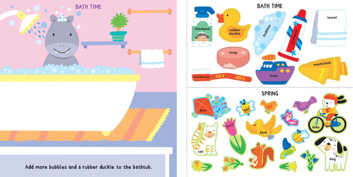 First Words My First Sticker Book