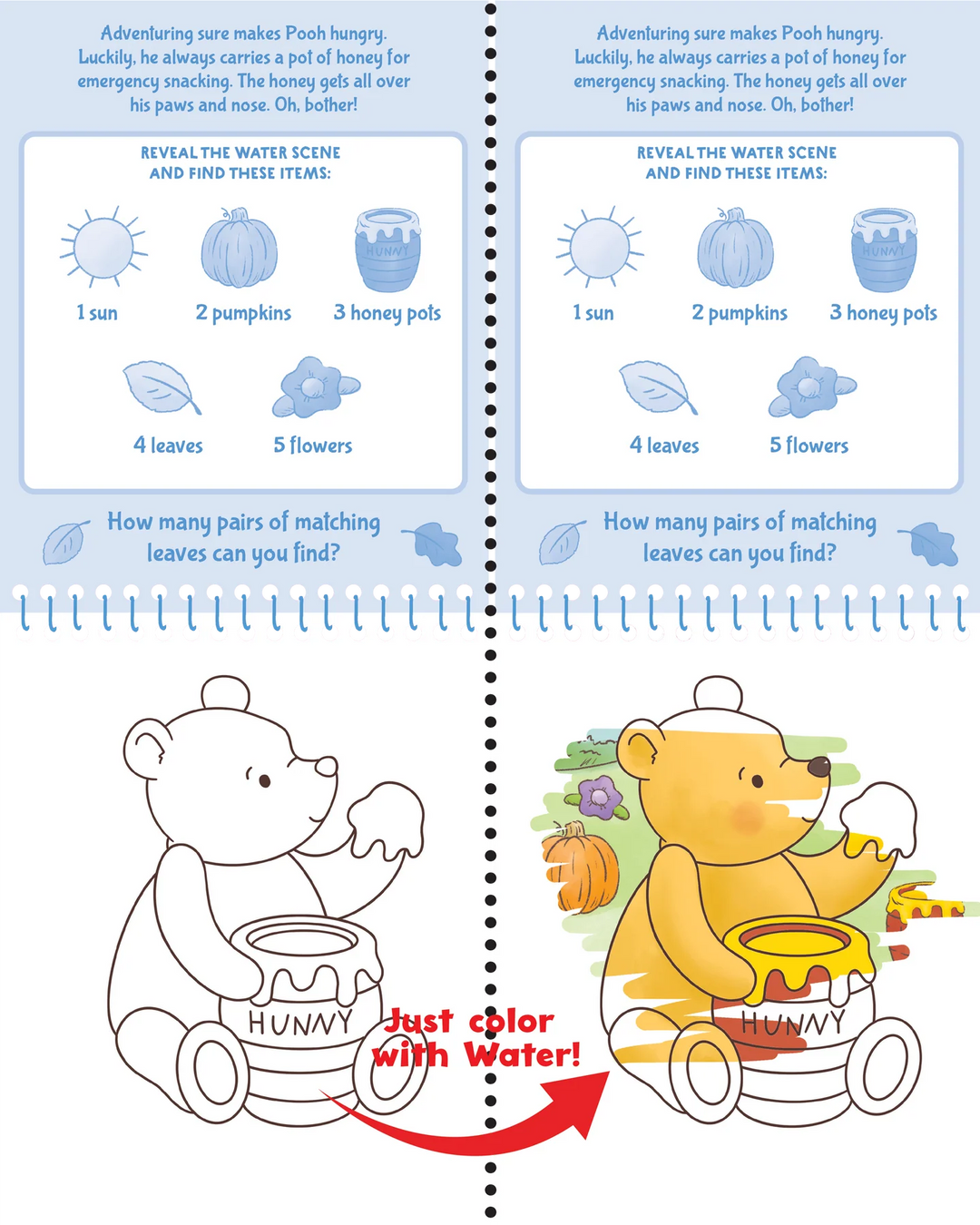 Colour With Water - Winnie The Pooh