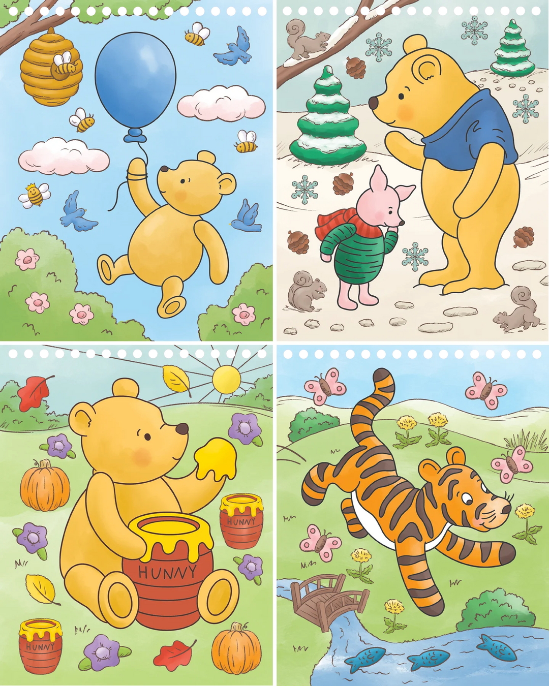 Colour With Water - Winnie The Pooh