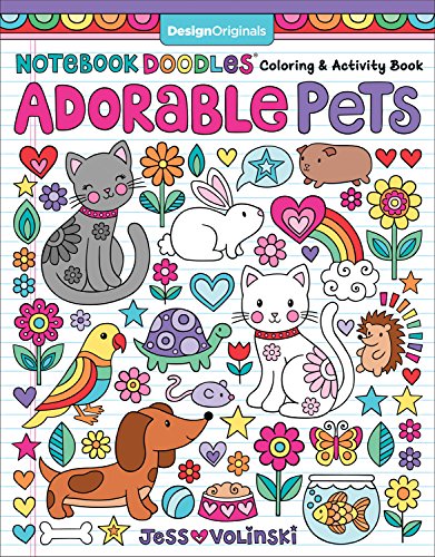 Adorable Pets Notebook Doodles