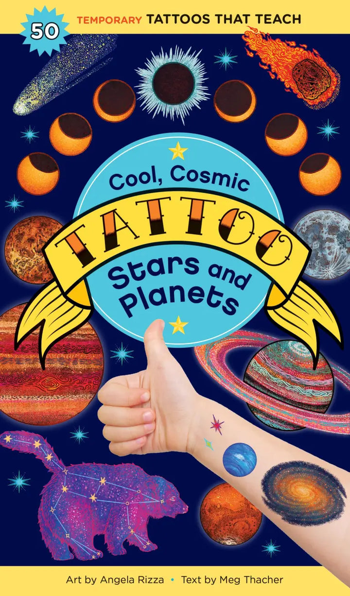 Cool, Cosmic Tattoo Stars & Planets
