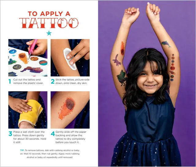 Cool, Cosmic Tattoo Stars & Planets